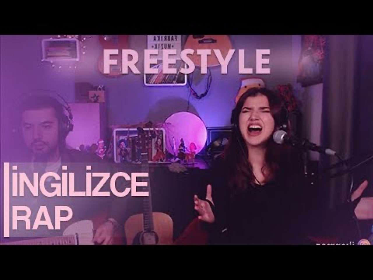 An English freestyle song in 9 minutes: Rengin Şenol & İsmail Kopmaz